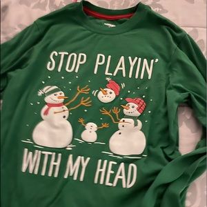 Snowman Holiday Christmas Shirt
